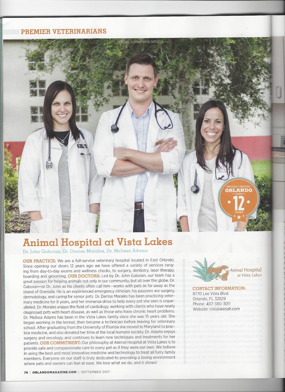 Animal Hospital at Vista Lakes